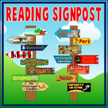 sign posts reading