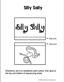 SILLY SALLY SEQUENCING by Book Units by Lynn | Teachers Pay Teachers