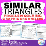 SIMILAR TRIANGLES & INDIRECT MEASUREMENT Word Problems wit