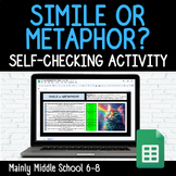 SIMILE OR METAPHOR Google Sheets Mystery Picture