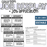 SIMPLE CLASSROOM JOB DISPLAY | AUTHENTIC STUDENT JOBS