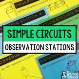 SIMPLE Electrical Circuits Observation Stations | 4th Grad