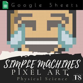 Preview of SIMPLE MACHINES Pixel Art  (mystery image) 