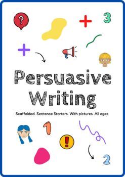 Preview of SIMPLE** Persuasive Writing / Introduction / Main body / Conclusion / SCAFFOLDED