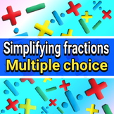 SIMPLIFYING FRACTIONS WORKSHEETS