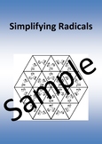 SIMPLIFYING RADICALS 2 - Math Puzzle