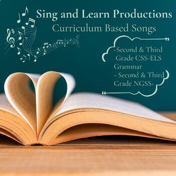 Preview of SING AND LEARN PRODUCTIONS (Songs for second grade NGSS )