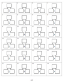 SINGAPORE MATH - Blank Number Bond Sheet w/ Multiplication Sign
