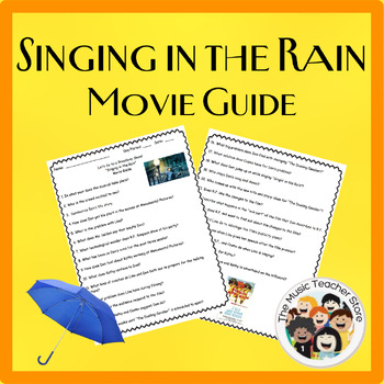 Preview of SINGIN' IN THE RAIN MOVIE GUIDE ONLINE,VIRTUAL