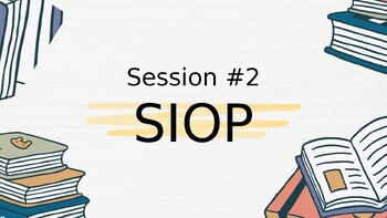 Preview of SIOP Session 2:  Content Objectives