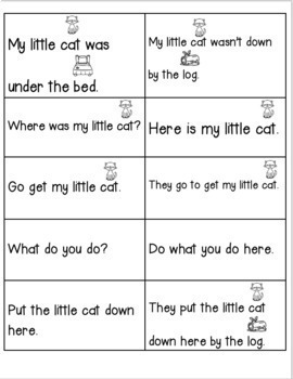 SIPPS (21-30) Sight Word and Fluency Activities with Centers and ...