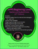 SIPPS Beginning Teacher and Student Forms and More 2