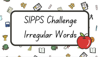 Preview of SIPPS Challenge Level - High Frequency Words