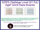 SIPPS Challenge Level Sight Word Game Boards (2nd Ed.)