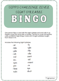SIPPS Challenge Sight Syllable Bingo #1-7 (7 sets)