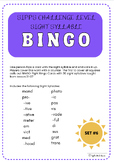 SIPPS Challenge Sight Syllable Bingo #6
