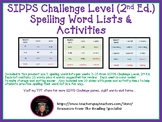 SIPPS Challenge Spelling Word Lists and Activities