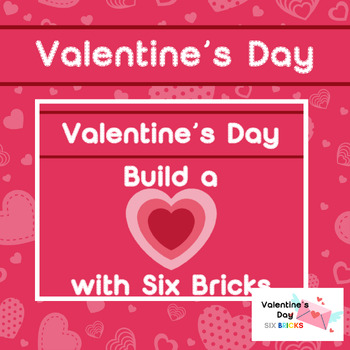 Preview of SIX BRICKS Heart puzzles (Editable Slides)