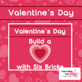 SIX BRICKS Heart puzzles (Editable Slides)
