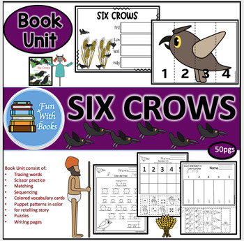 Preview of SIX CROWS BOOK UNIT