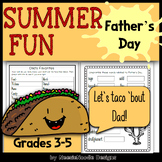 SIX Father's Day Activities for Writing, Vocabulary, & Mor