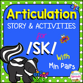 S Blends SK Articulation Activities Speech and Language Th