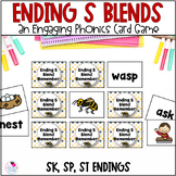 Ending Blends Phonics Game with Final S Blends for 1st Gra