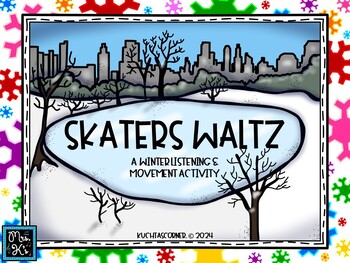 Preview of SKATERS WALTZ: A Winter Music Listening, Movement, & Parachute Activity