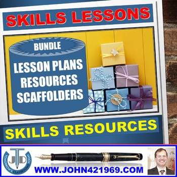 Preview of SKILLS LESSONS AND RESOURCES BUNDLE