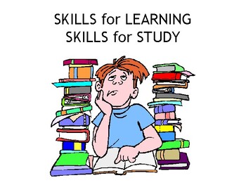 Preview of SKILLS for LEARNING SKILLS for STUDY
