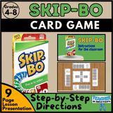 SKIP-BO Card Game for the CLASSROOM