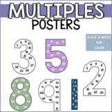 SKIP COUNTING POSTERS | MULTIPLES POSTERS 1-12