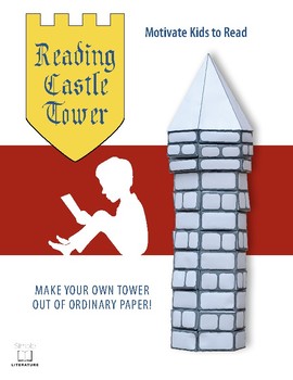 Preview of SL FREE - Motivate Kids to Read - Make Your Own Reading Castle Tower