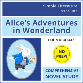Preview of Alice's Adventures in Wonderland / Alice in Wonderland Novel Study - SimpleLit