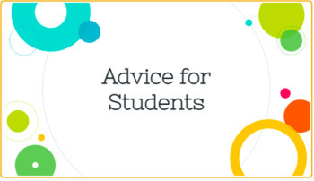 Preview of SLIDES: Advice for Students Icebreaker (EDITABLE) 