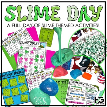 Preview of SLIME Day | End of the Year Theme Day Activities | Last Week of School Slime FUN