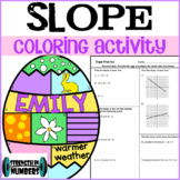 SLOPE Easter Egg Spring Personalized Shamrock Coloring Activity