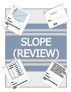 Preview of SLOPE REVIEW 8.F.A.3, 8.F.A.4, 8.F.A.5