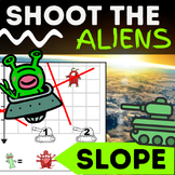 Slope Worksheets - Shoot the Aliens and Save the Planet