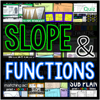 Preview of SLOPE and FUNCTIONS bundle