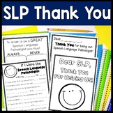 SLP Appreciation | Speech Language Pathologist Thank You C