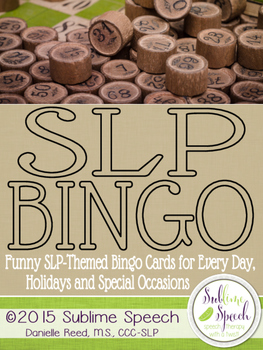 Preview of SLP Bingo