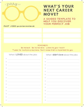 SLP Career Path Worksheet by The Sunny SLP | TPT