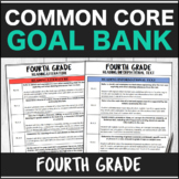 Speech Therapy Common Core Fourth Grade Goal Bank