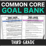 Speech Therapy Common Core Third Grade Goal Bank