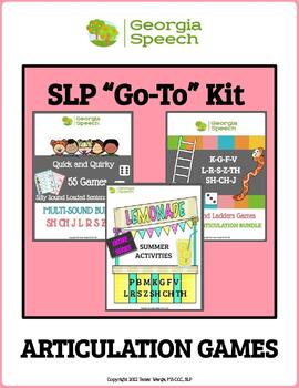 Preview of SLP Go-To Kit-Articulation Games-BUNDLE