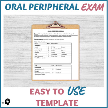 Preview of Oral Peripheral Exam