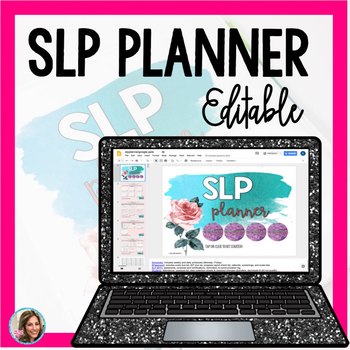 Preview of SLP Planner | Google Drive | Speech Therapy Data Sheets