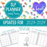 SLP Planner with Psalms: *Updated for 2023-2024*