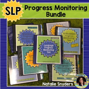Preview of SLP Progress Monitoring Tools - Complete Bundle